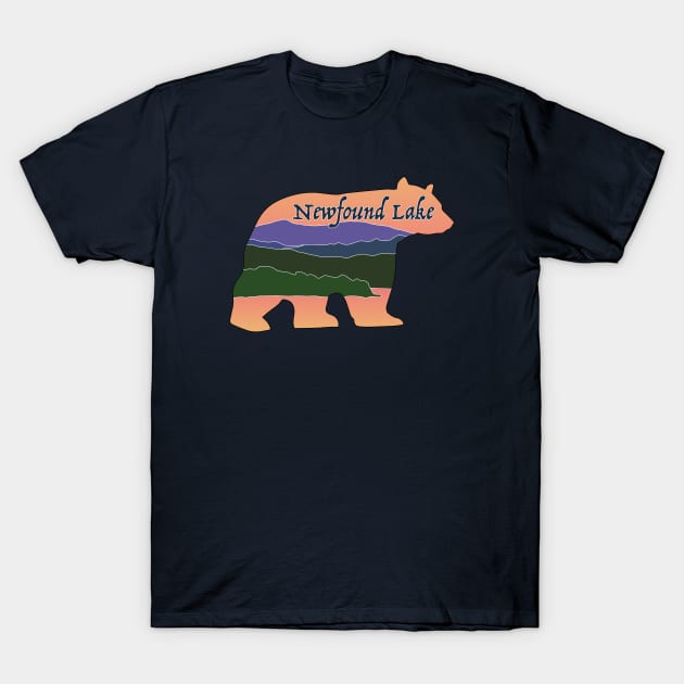 Newfound Lake Bear T-Shirt by Ski Classic NH